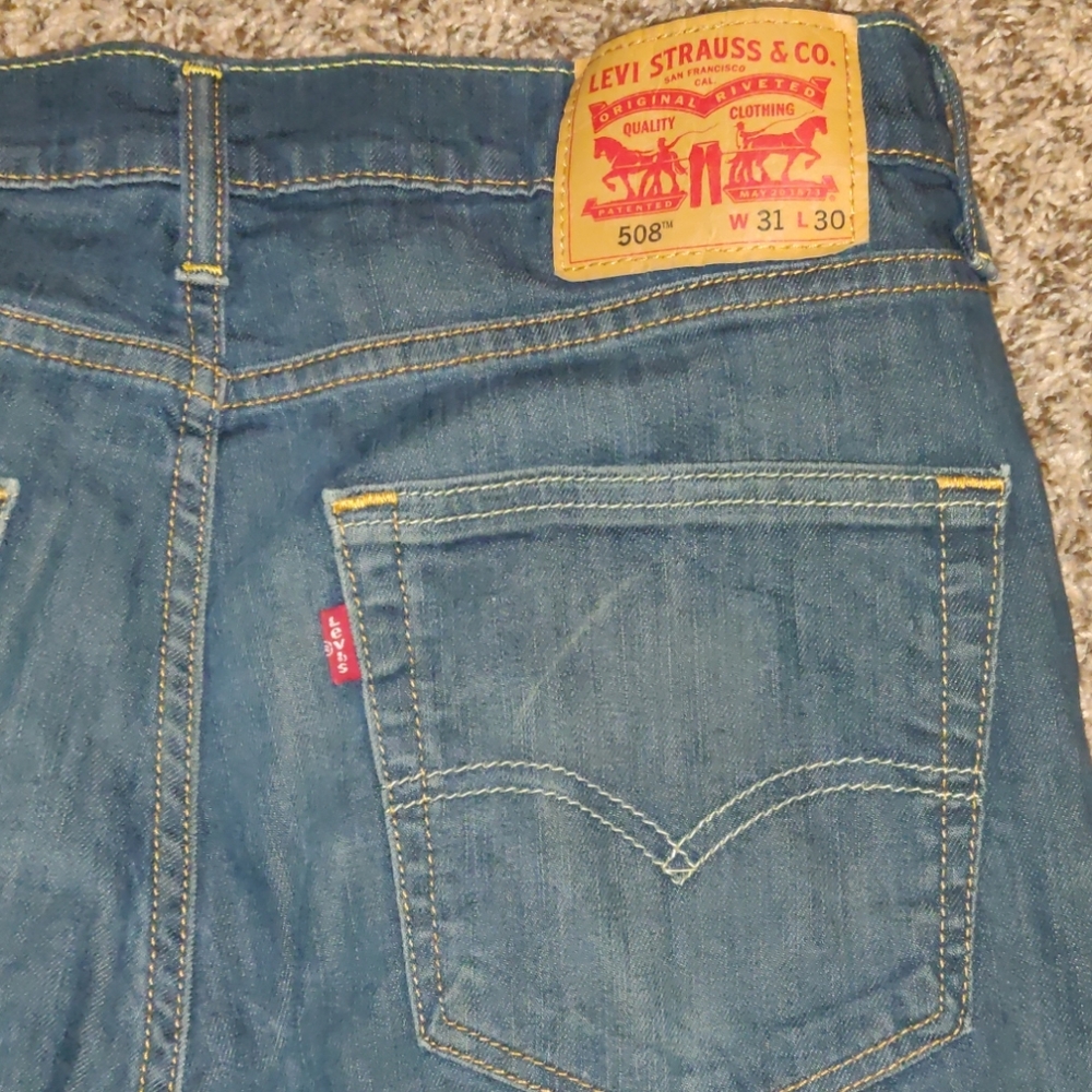 Levi's 508 Rinsed Playa 31x30 men's jeans
